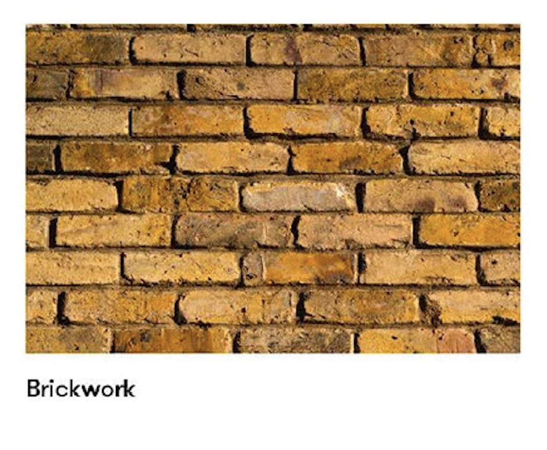 Brickwork reference card.
