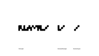 A row of distilled RLAM Life Sciences symbol variants.