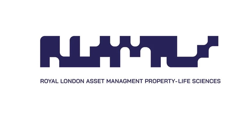 Primary RLAM Life Sciences lockup with the full Royal London Asset Management line.